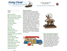 Tablet Screenshot of flyingcloudgifts.com